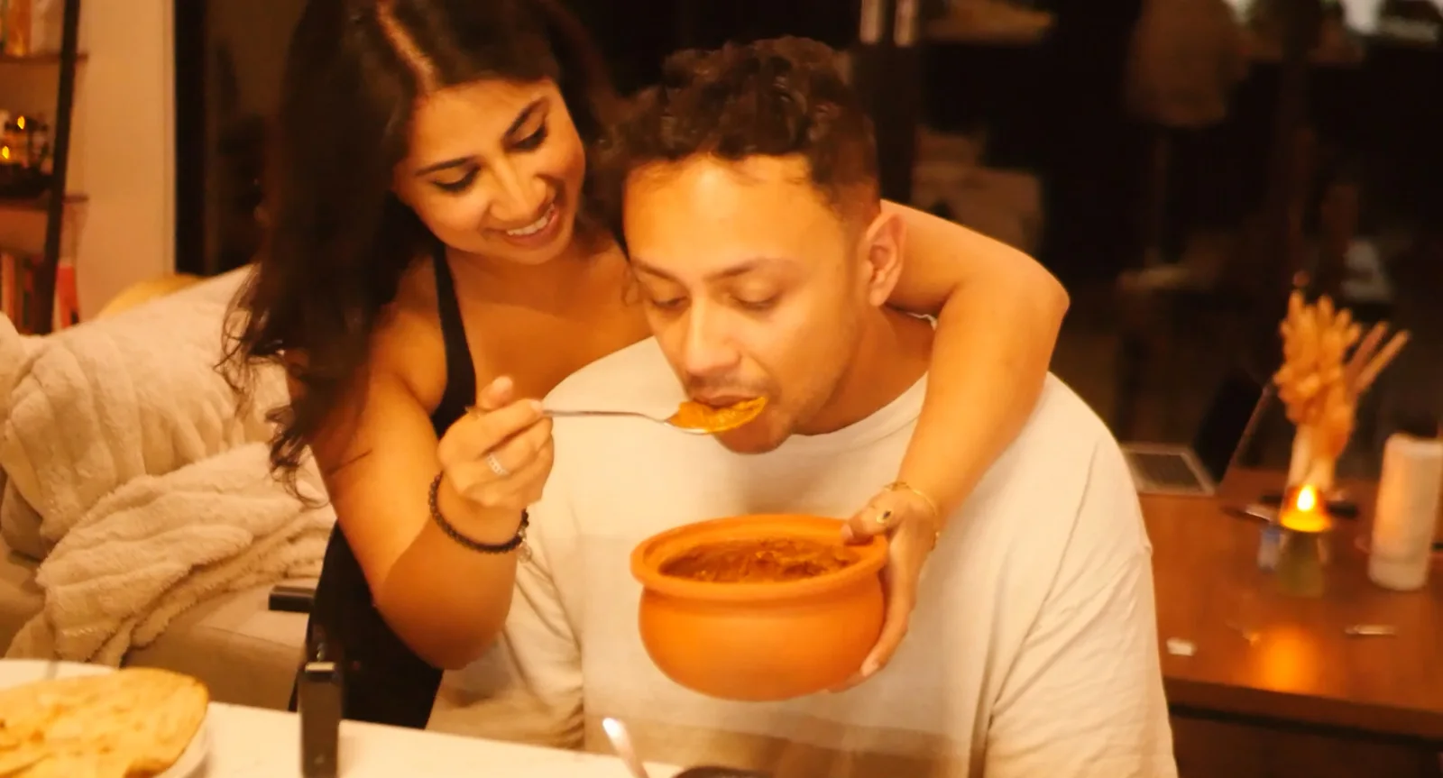 A spoonful straight from the pot